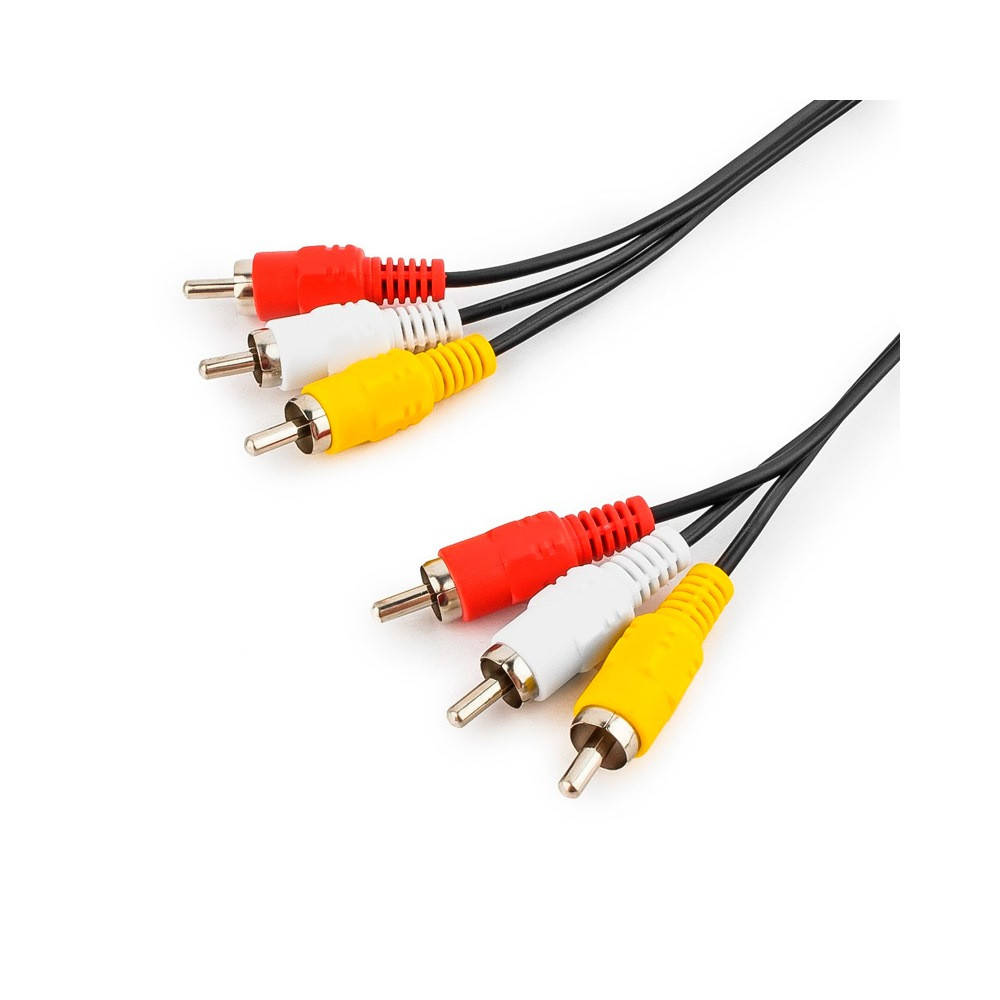 Кабель Audio-Video 3хRCA (тато) => 3хRCA (тато), GOLD connector, CU, круглий, Black, 1,5 м, (Пакет) Q500, Черный
Кабель Audio-Video 3хRCA (тато) => 3хRCA (тато), GOLD connector, CU, круглий, Black, 1,5 м, (Пакет) Q500, Черный