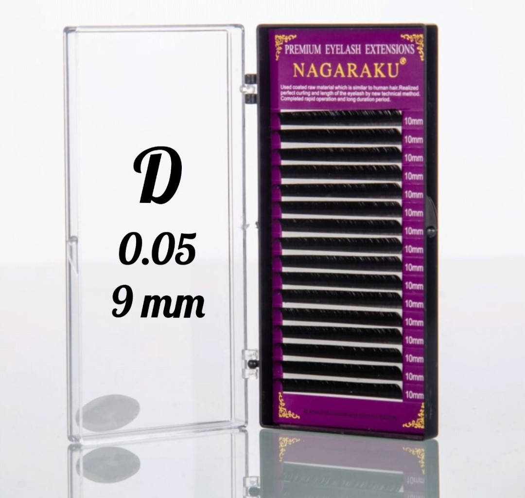 Ресницы Nagaraku 0.05D - 9 мм