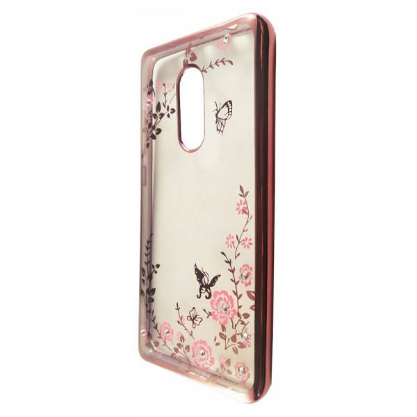 Чехол-накладка DK-Case силикон с хром бортом и цветами для Xiaomi Redmi 5 Plus (rose gold)
Чехол-накладка DK-Case силикон с хром бортом и цветами для Xiaomi Redmi 5 Plus (rose gold)