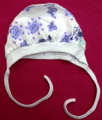 Чепчик фланелевый с трикотажной резинкой К221
Чепчик фланелевый с трикотажной резинкой К221