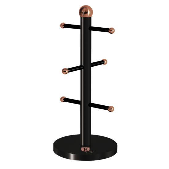 Держатель для чашек BERLINGER HAUS Black Rose Collection 15х34 см (6 чашек) Цвет черный 1736BH
Держатель для чашек BERLINGER HAUS Black Rose Collection 15х34 см (6 чашек) Цвет черный 1736BH