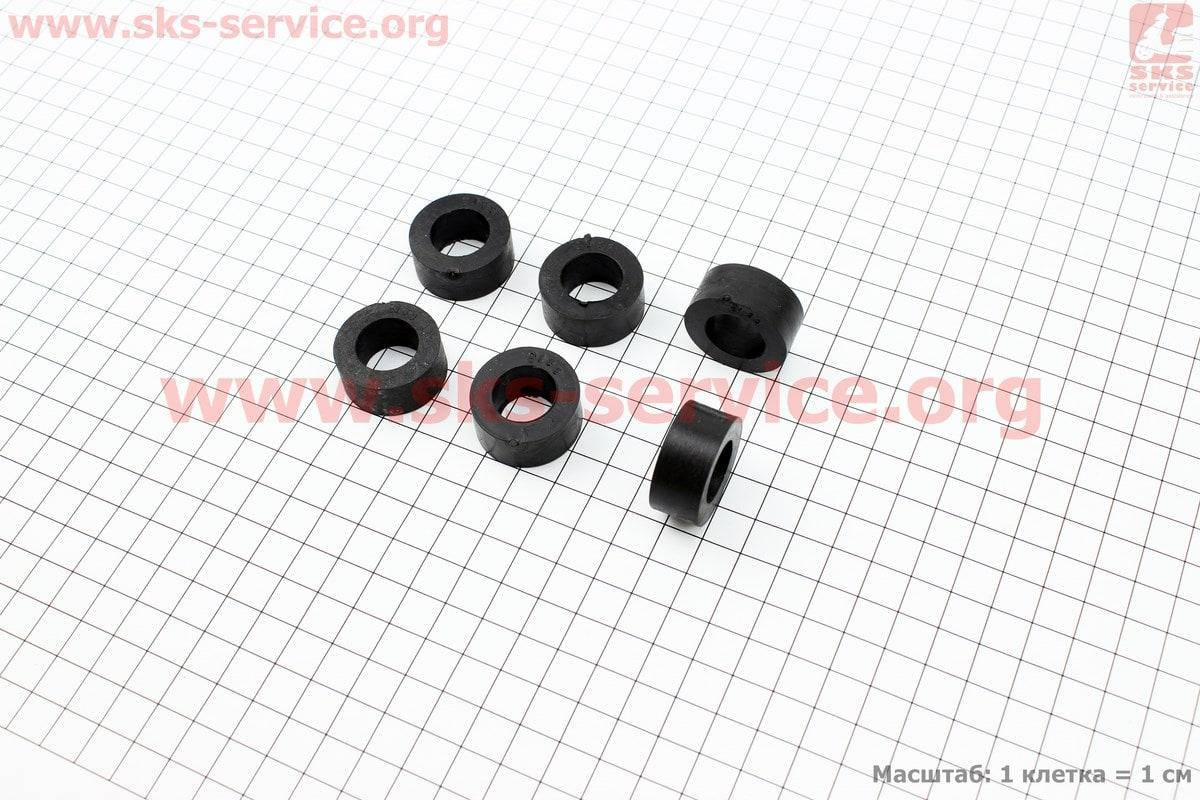 Демпферная резинка заднего колеса к-кт 6шт на мотоцикл Минск
Демпферная резинка заднего колеса к-кт 6шт на мотоцикл Минск