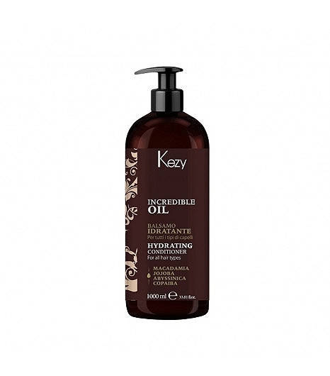 Кондиціонер для волосся зволожувальний і розгладжувальний Kezy INCREDIBLE OIL HYDRATING CONDITIONER
Кондиціонер для волосся зволожувальний і розгладжувальний Kezy INCREDIBLE OIL HYDRATING CONDITIONER