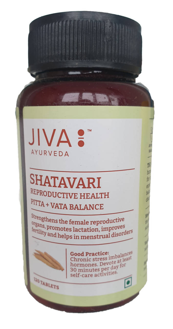 Шатавари Jiva 120таб, Джива, женский тоник, Shatavari, нормализация половой сферы у женщин
Шатавари Jiva 120таб, Джива, женский тоник, Shatavari, нормализация половой сферы у женщин