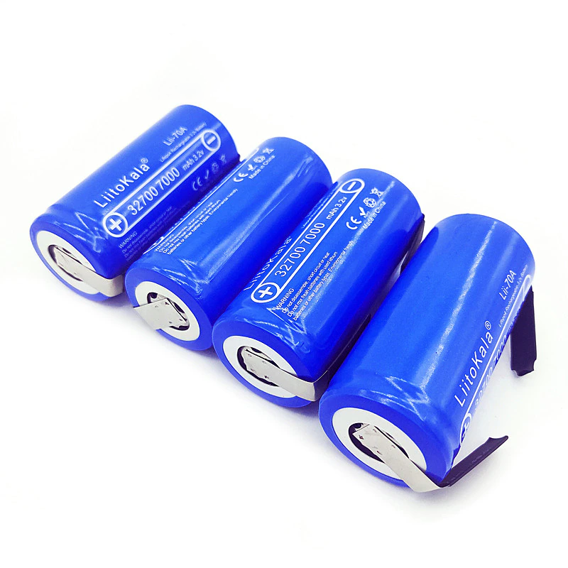 Аккумуляторы 32700 7000mAh 3.2V с выводами под пайку Литий-железо-фосфатный аккумулятор LiFePO4, LFP
Аккумуляторы 32700 7000mAh 3.2V с выводами под пайку Литий-железо-фосфатный аккумулятор LiFePO4, LFP