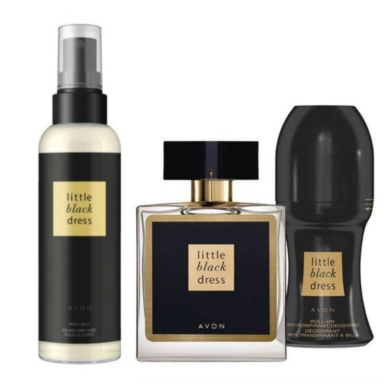 Парфюмерно-косметический набор Little Black Dress Avon из 3-х едениц 
Парфюмерно-косметический набор Little Black Dress Avon из 3-х едениц