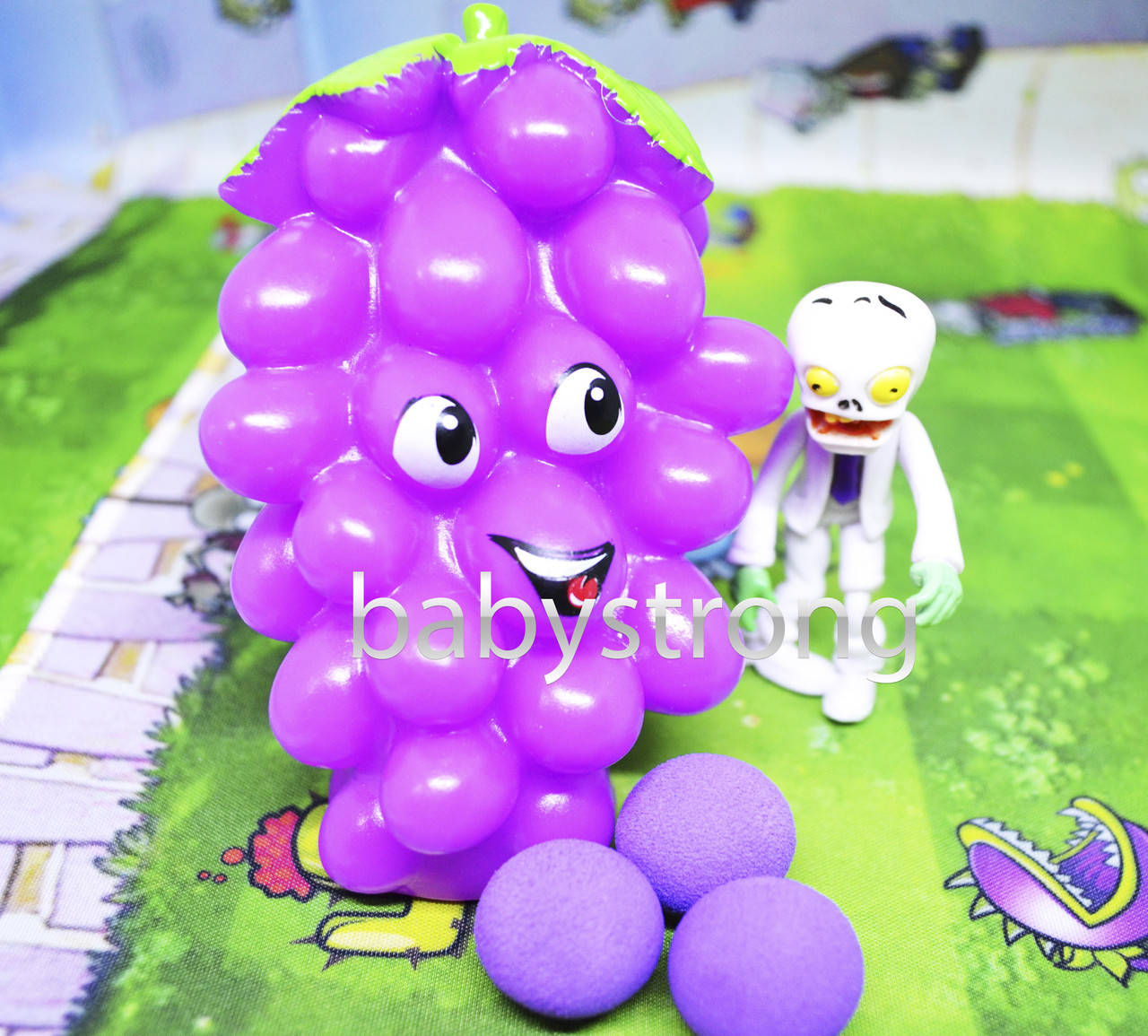 Растения против зомби | Plants vs Zombies Игровой набор №46 Кислый Виноград(Растения стреляют шариками)
Растения против зомби | Plants vs Zombies Игровой набор №46 Кислый Виноград(Растения стреляют шариками)