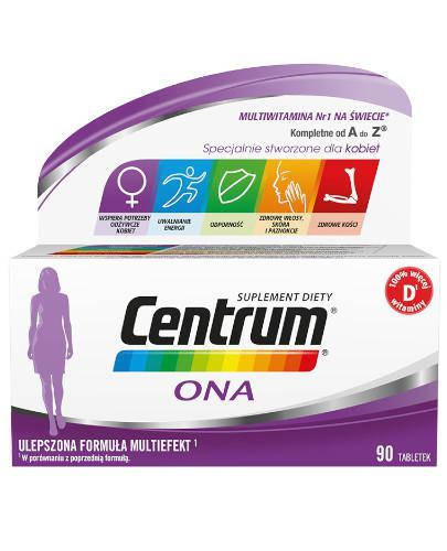 Центрум Она (Centrum Ona) 90 таб.- комплекс витаминов и минералов для женщин (Pfizer / Польша)
Центрум Она (Centrum Ona) 90 таб.- комплекс витаминов и минералов для женщин (Pfizer / Польша)