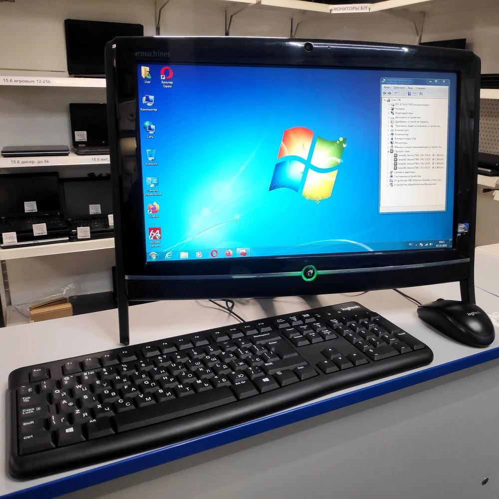 Рабочее место: Моноблок 19" Acer eMachines EZ1700 Intel Atom D525 2яд/ 4GB/ SSD 120GB клав.+мышь Гар.6мес!
Рабочее место: Моноблок 19" Acer eMachines EZ1700 Intel Atom D525 2яд/ 4GB/ SSD 120GB клав.+мышь Гар.6мес!