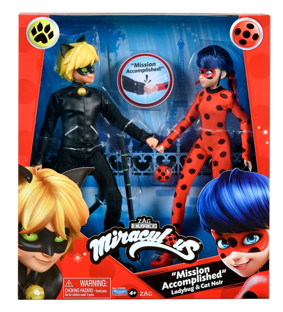 Набор из 2-х кукол Леди Баг и Супер-Кот S2 Миссия Выполнена 26 см. Miraculous 50365
Набор из 2-х кукол Леди Баг и Супер-Кот S2 Миссия Выполнена 26 см. Miraculous 50365