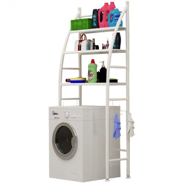 Полка стелаж над стиральной машинкой Multi Corner Shelf TM-021 Белая, органайзер держатель для ванной комнаты
Полка стелаж над стиральной машинкой Multi Corner Shelf TM-021 Белая, органайзер держатель для ванной комнаты