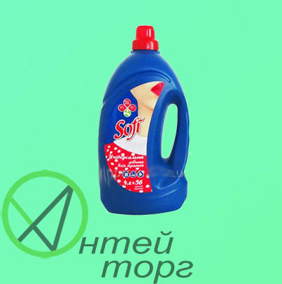 Рідина для прання "Sofi blue" універсальна 4л 
Рідина для прання "Sofi blue" універсальна 4л