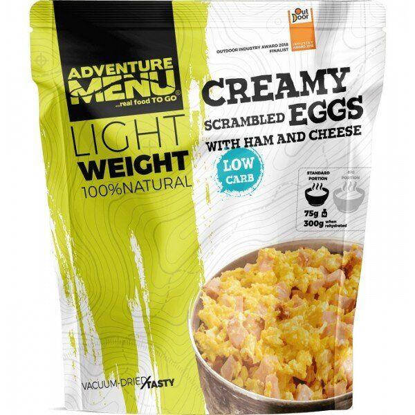 Омлет с ветчиной и сыром Adventure Menu Creamy scrambled eggs with ham and cheese 75 г (AM 209)
Омлет с ветчиной и сыром Adventure Menu Creamy scrambled eggs with ham and cheese 75 г (AM 209)