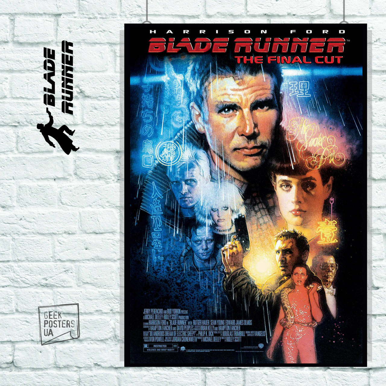 Постер Blade Runner, Бегущий по лезвию (The Final Cut). Размер 60x42см (A2). Глянцевая бумага
Постер Blade Runner, Бегущий по лезвию (The Final Cut). Размер 60x42см (A2). Глянцевая бумага