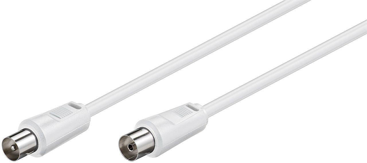 Кабель антенний-подовжувач RF:Coaxial M/F 0.5m Goobay 75 Ohm D=5.0mm 2xShielded 70dB Белый(75.03.3968)
Кабель антенний-подовжувач RF:Coaxial M/F 0.5m Goobay 75 Ohm D=5.0mm 2xShielded 70dB Белый(75.03.3968)
