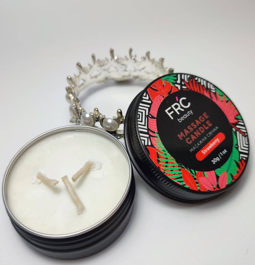 Массажная свеча FR'C клубника 30грамм
Массажная свеча FR'C клубника 30грамм