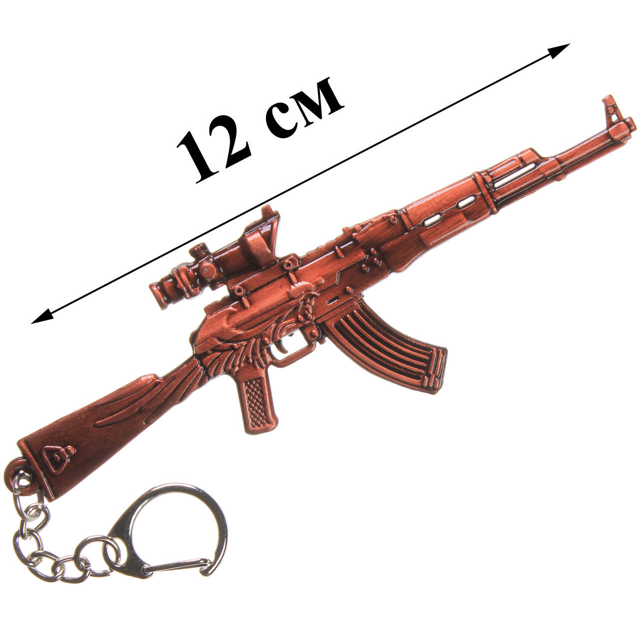 Брелок автомат калашникова AK-47 сувенир металлический 12 см оружие аксессуары из пабга pubg mobile пубг пабг, Оранжевый
Брелок автомат калашникова AK-47 сувенир металлический 12 см оружие аксессуары из пабга pubg mobile пубг пабг, Оранжевый