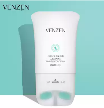 Крем для шеи и декольте с массажной роликовой насадкой VENZEN Areginine beauty neck cream, 110 г
Крем для шеи и декольте с массажной роликовой насадкой VENZEN Areginine beauty neck cream, 110 г
