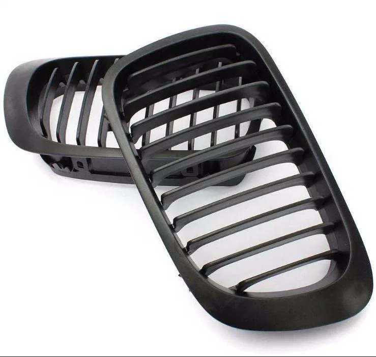 Решетка радиатора ноздри BMW 3 E46 купе бмв е46 coupe кабриолет, Черный 
Решетка радиатора ноздри BMW 3 E46 купе бмв е46 coupe кабриолет, Черный