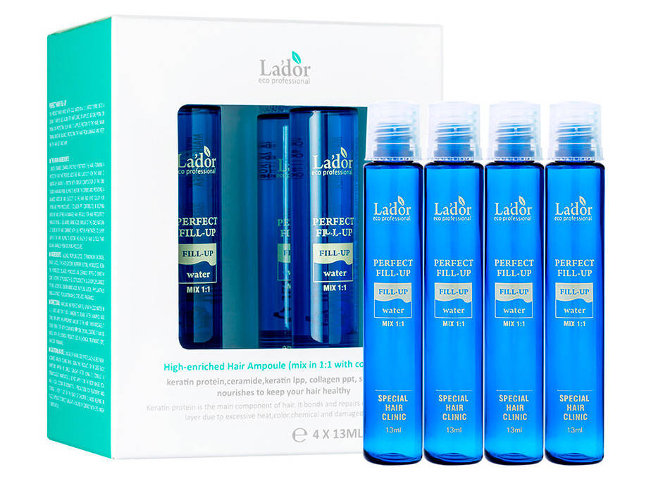 Филлер для волос с эффектом ламинирования Lador Perfect Hair Fill-Up, 4шт по 13мл (8809500816683)
Филлер для волос с эффектом ламинирования Lador Perfect Hair Fill-Up, 4шт по 13мл (8809500816683)