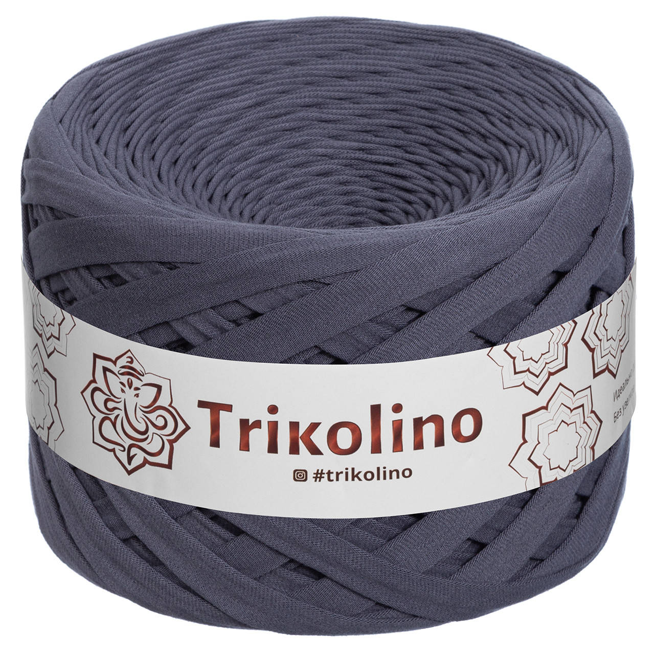 Trikolino (Триколино) 7-9 мм 100 м антрацит Трикотажная пряжа, нитки для вязания., Серый
Trikolino (Триколино) 7-9 мм 100 м антрацит Трикотажная пряжа, нитки для вязания., Серый