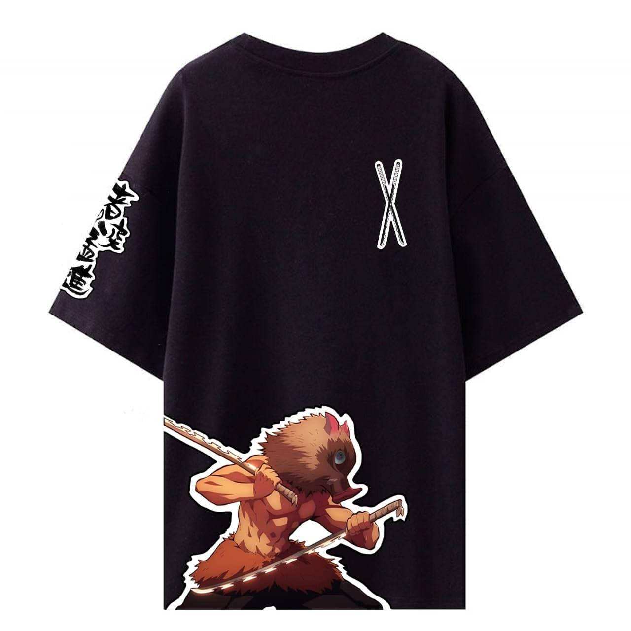 Футболка собственного производства из аниме Клинок Рассекающий Демонов Иноске XXL, Черный
Футболка собственного производства из аниме Клинок Рассекающий Демонов Иноске XXL, Черный