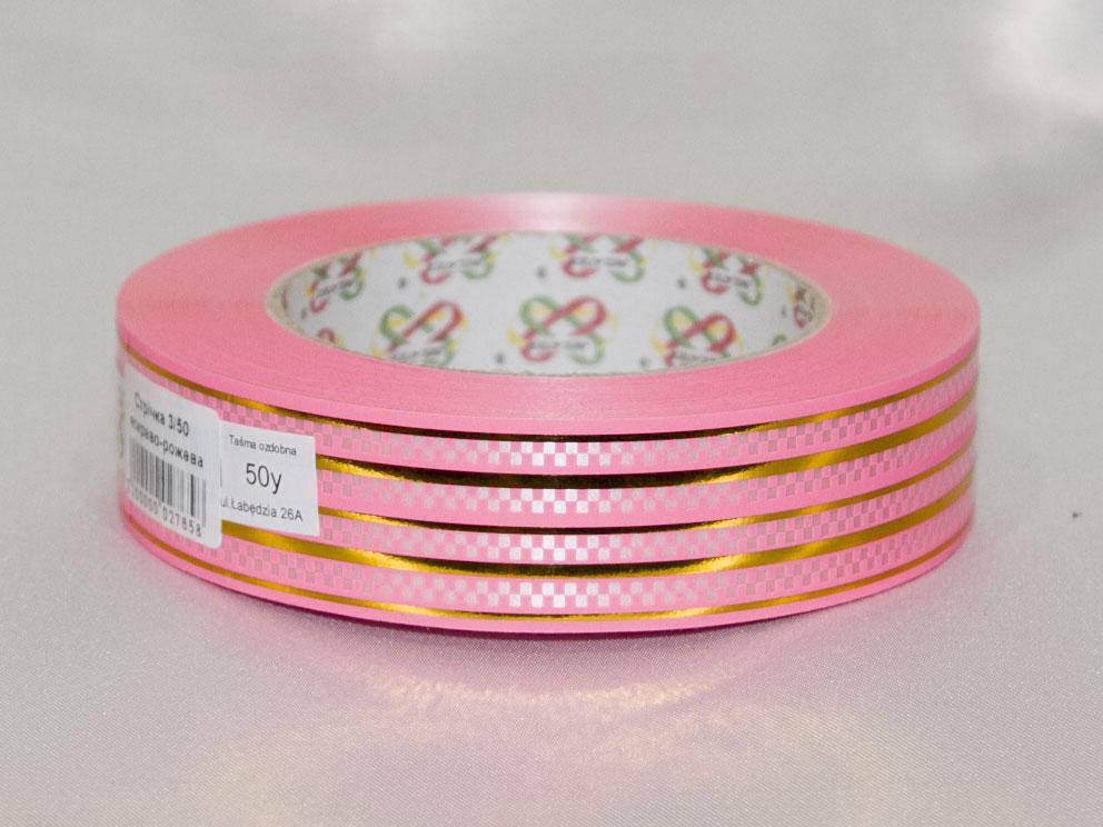 Стрічка 3/50 яскраво-рожева
Стрічка 3/50 яскраво-рожева