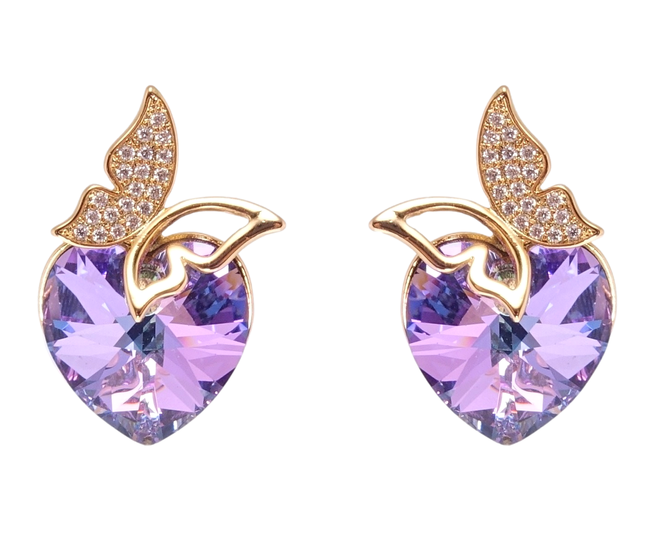 Серьги Xuping Позолота 18K с кр-ми Swarovski гвоздики (пусеты) "Сердечки Paradise Shine с бабочками"
Серьги Xuping Позолота 18K с кр-ми Swarovski гвоздики (пусеты) "Сердечки Paradise Shine с бабочками"