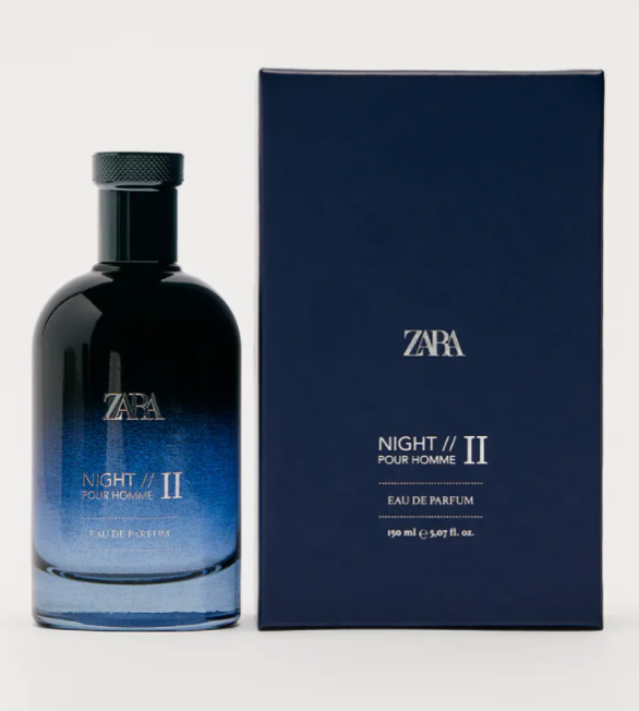 Парфюмированная вода ZARA Night Pour Homme ll (EDP 150 ml)
Парфюмированная вода ZARA Night Pour Homme ll (EDP 150 ml)