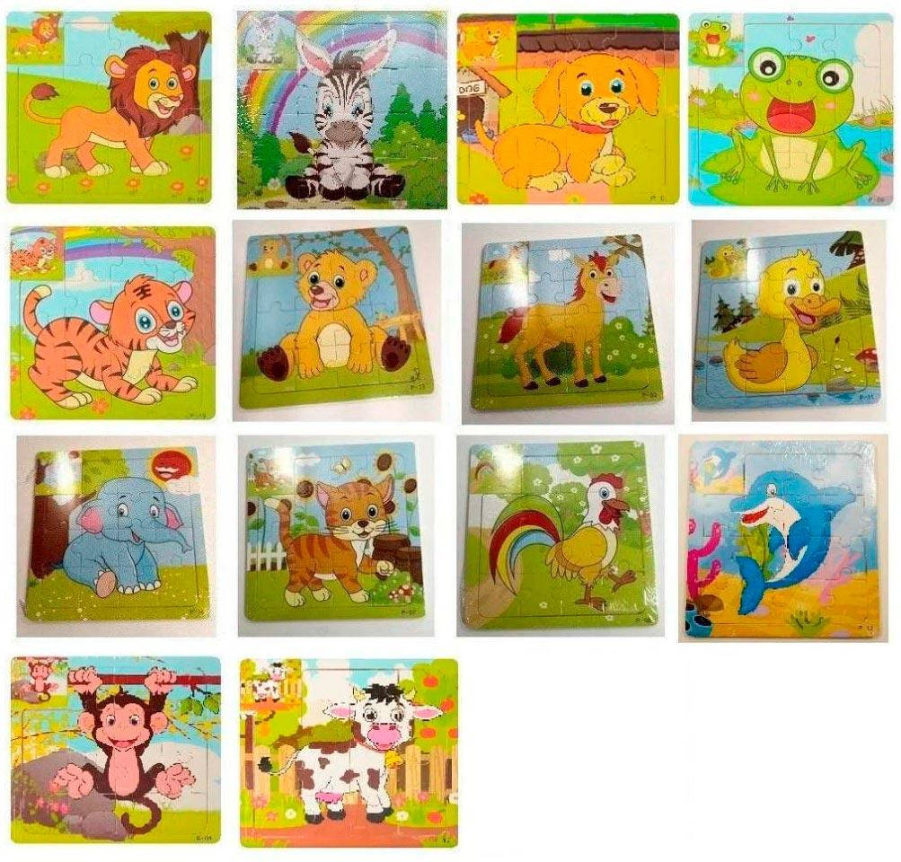 Пазлы - вкладыши для малышей «Животные», Woody
Пазлы - вкладыши для малышей «Животные», Woody