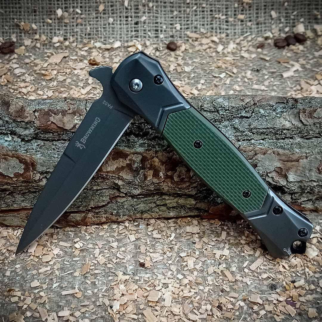 Складной нож-кинжал Browning нож EDC кинжального типа карманный стильный нож для рыбака охотника туриста, Зелёный
Складной нож-кинжал Browning нож EDC кинжального типа карманный стильный нож для рыбака охотника туриста, Зелёный