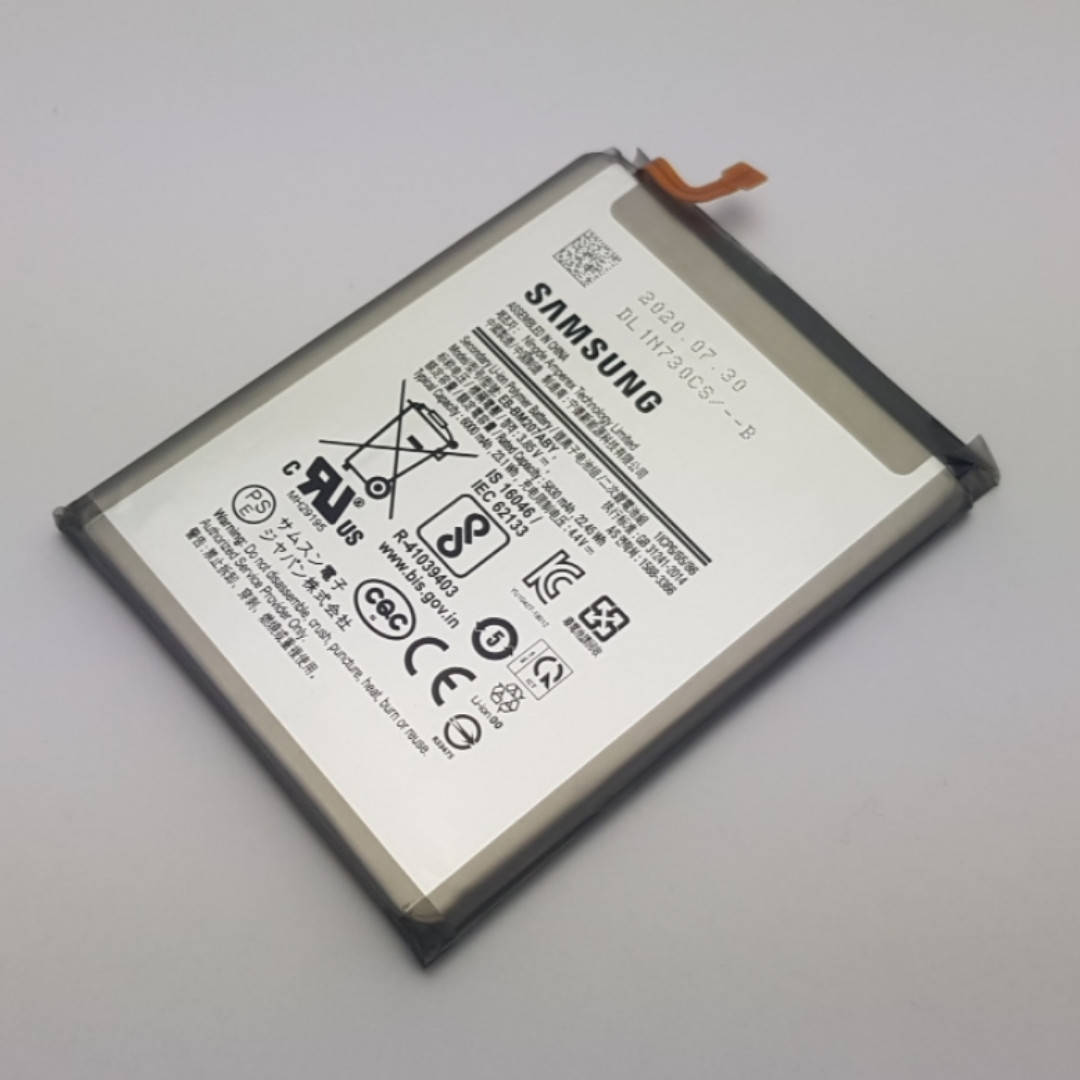 Батарея EB-BM207ABY Samsung M21, M31 (SM-M215, M315) Сервисный оригинал с разборки (износ до 10%)
Батарея EB-BM207ABY Samsung M21, M31 (SM-M215, M315) Сервисный оригинал с разборки (износ до 10%)