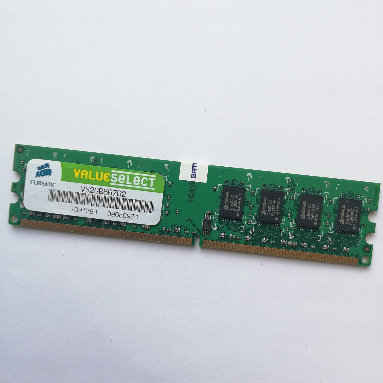 Оперативная память Corsair Value Select DDR2 2Gb 667MHz PC2 2R8 5300U CL5 (VS2GB667D2) Б/У
Оперативная память Corsair Value Select DDR2 2Gb 667MHz PC2 2R8 5300U CL5 (VS2GB667D2) Б/У