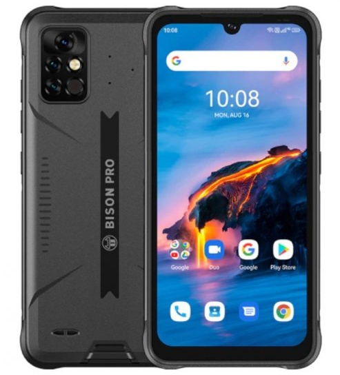 Umidigi Bison Pro 8/128Гб, 5000 mAh, IP69K, NFC, Android 11, 6.3" экран, Смартфон Umidigi Bison Pro 8/128 Gb, Черный
Umidigi Bison Pro 8/128Гб, 5000 mAh, IP69K, NFC, Android 11, 6.3" экран, Смартфон Umidigi Bison Pro 8/128 Gb, Черный