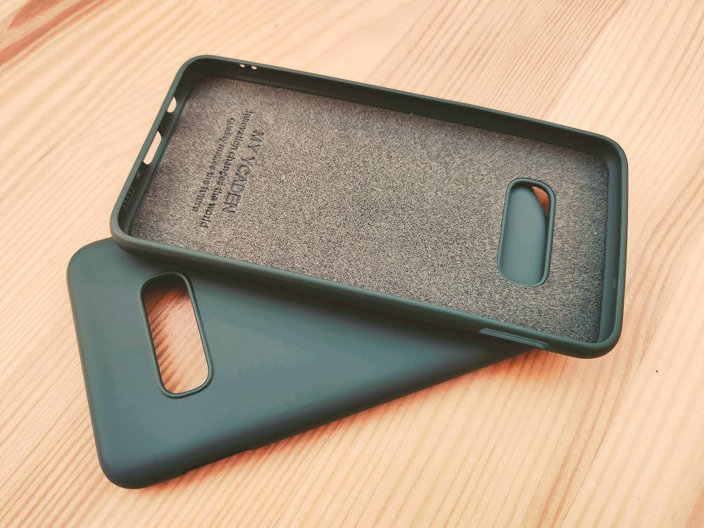 Силиконовый чехол тонкий для Samsung Galaxy S10e Темно-зеленый микрофибра soft touch
Силиконовый чехол тонкий для Samsung Galaxy S10e Темно-зеленый микрофибра soft touch