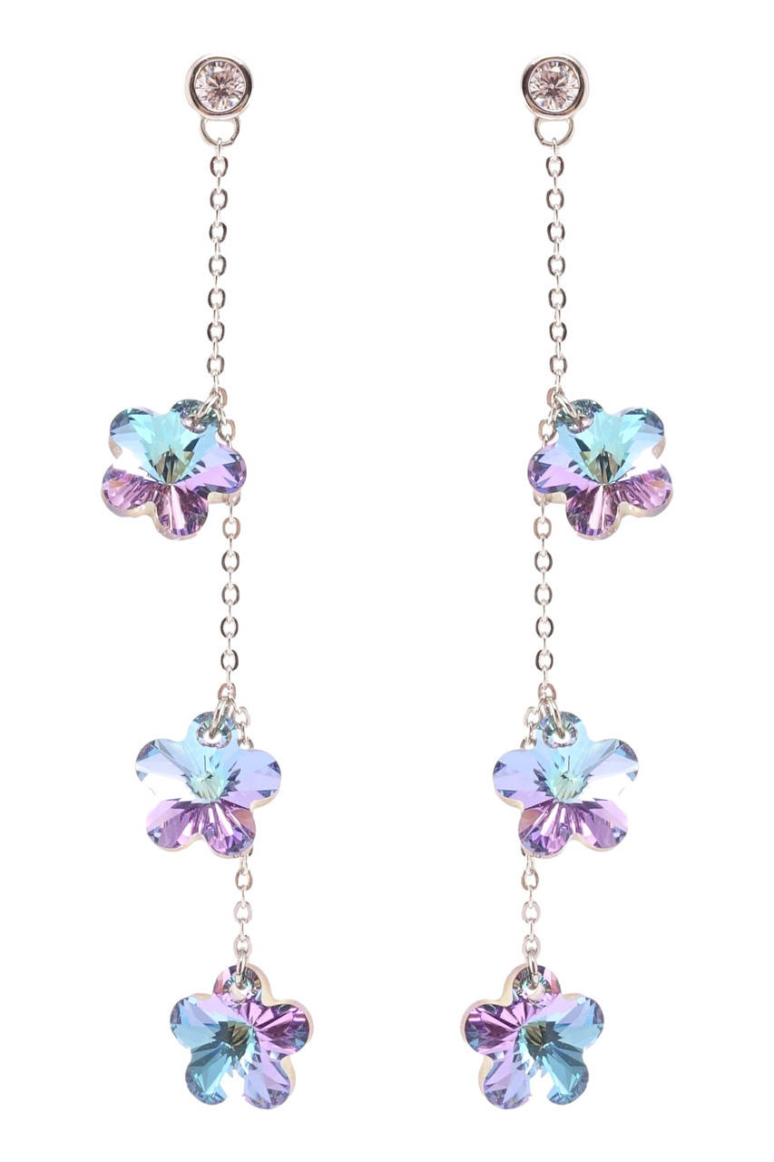 Серьги Xuping Родий с кр-ми Swarovski подвески на гвоздике "Кристальные цветочки Paradise Shine на цепочке"
Серьги Xuping Родий с кр-ми Swarovski подвески на гвоздике "Кристальные цветочки Paradise Shine на цепочке"