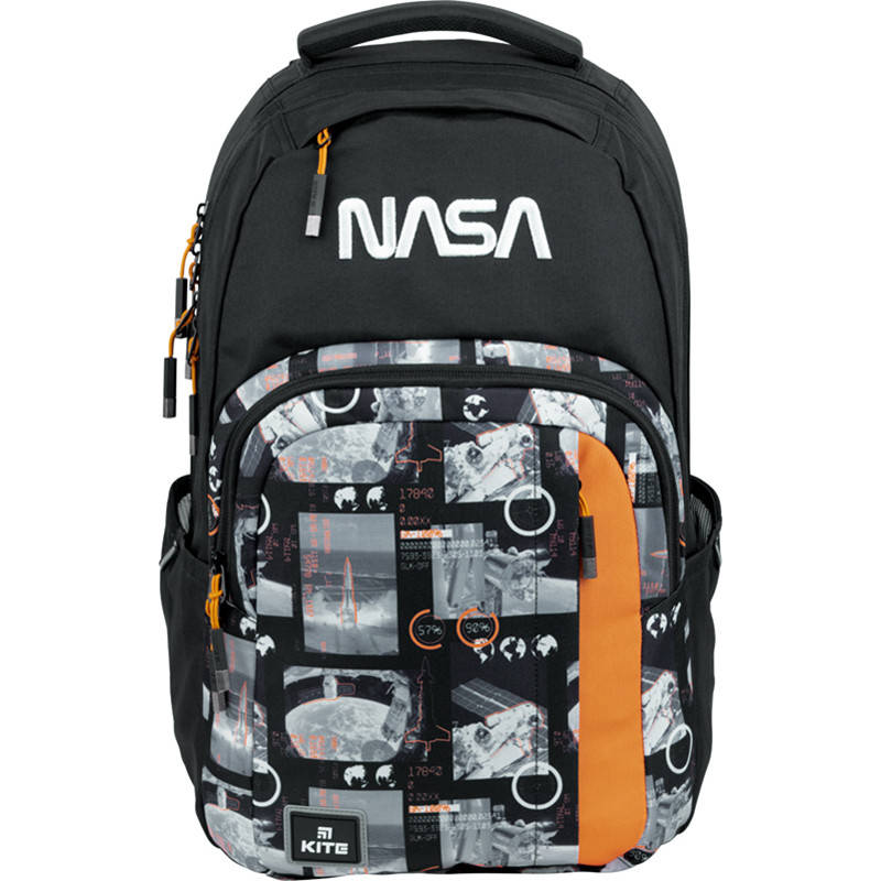 Рюкзак для подростка Kite Education NASA NS22-2578L, Черный 
Рюкзак для подростка Kite Education NASA NS22-2578L, Черный