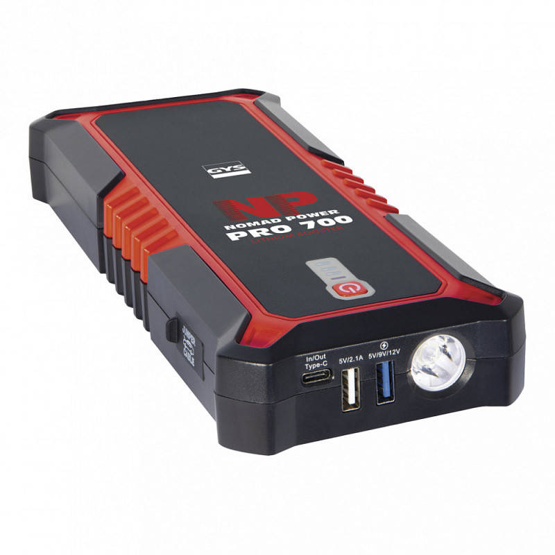 Автономное пусковое устройство Booster Lithium Nomad Power PRO 700 GYS 027510 (Франция)
Автономное пусковое устройство Booster Lithium Nomad Power PRO 700 GYS 027510 (Франция)