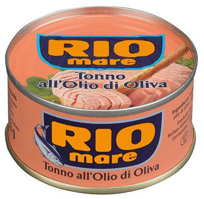 Тунец в оливковом масле RIO mare Tonno all'Olio di Oliva 80g (шт.)