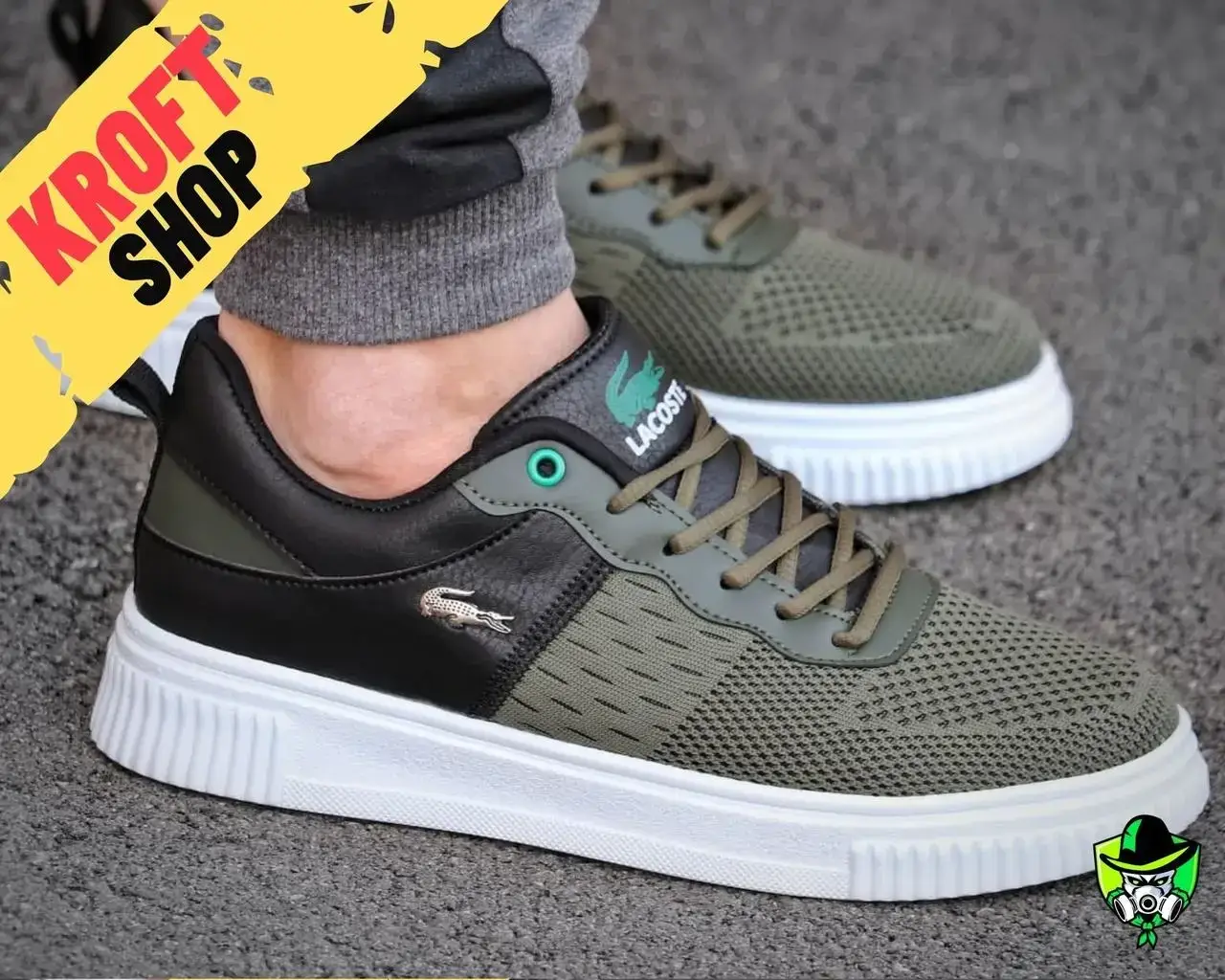 Мужские черные Кеды: Lacoste Khaki обувь мужская демисезонная Размеры 40 41 42, Черный
Мужские черные Кеды: Lacoste Khaki обувь мужская демисезонная Размеры 40 41 42, Черный