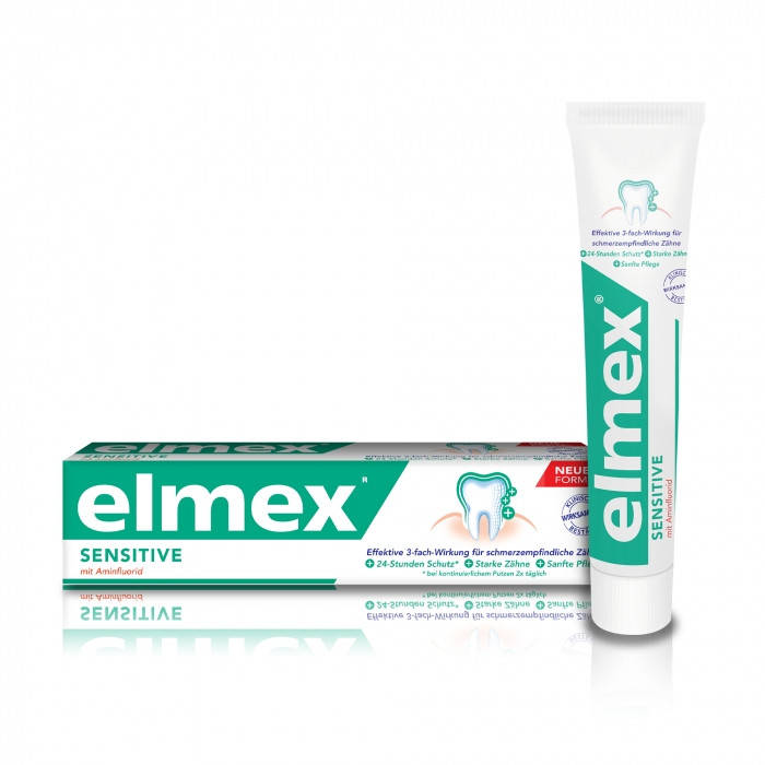 Зубна паста Elmex Sensitive Plus для чутливих зубів, 75 мл 
Зубна паста Elmex Sensitive Plus для чутливих зубів, 75 мл