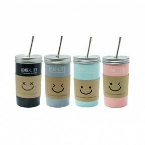 Керамический стакан с крышкой "Смайл", 500 мл (1шт)
Керамический стакан с крышкой "Смайл", 500 мл (1шт)