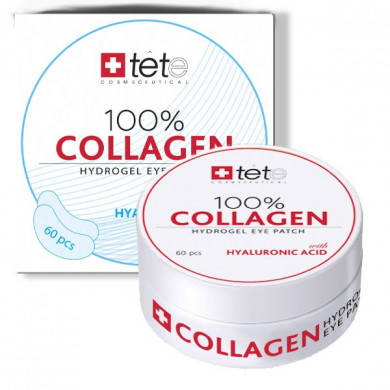Гидро Коллагеновые патчи под глаза /100% Collagen Hydrogel Eye Patch Tete (Швейцария), 60шт
Гидро Коллагеновые патчи под глаза /100% Collagen Hydrogel Eye Patch Tete (Швейцария), 60шт