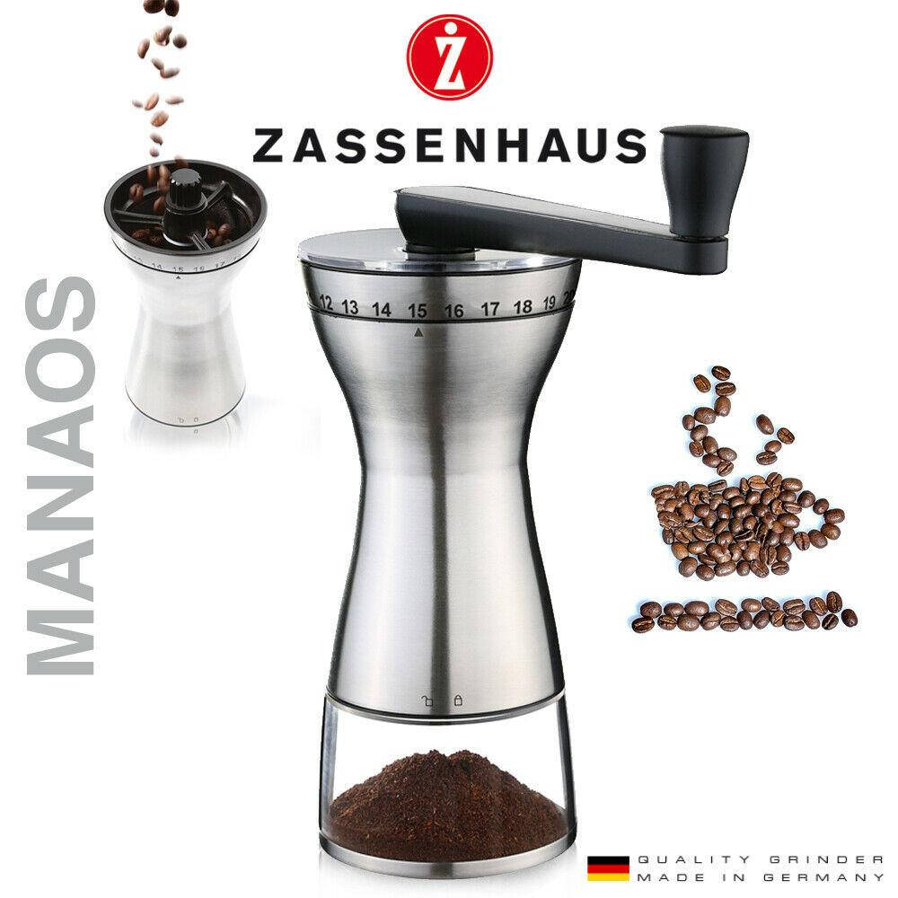 Ручная кофемолка Zassenhaus Manaos с керамическими жерновами и регулировкой уровня помола
Ручная кофемолка Zassenhaus Manaos с керамическими жерновами и регулировкой уровня помола