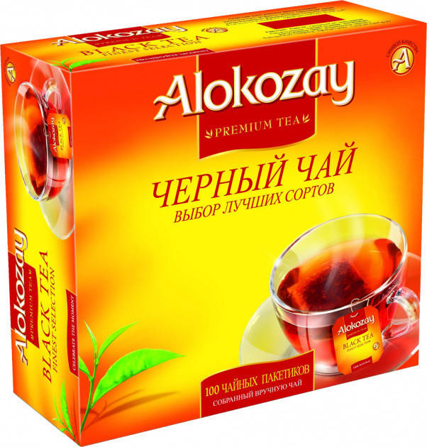 Чай черный Alokozay 100 пакетов (11-364) 
Чай черный Alokozay 100 пакетов (11-364)