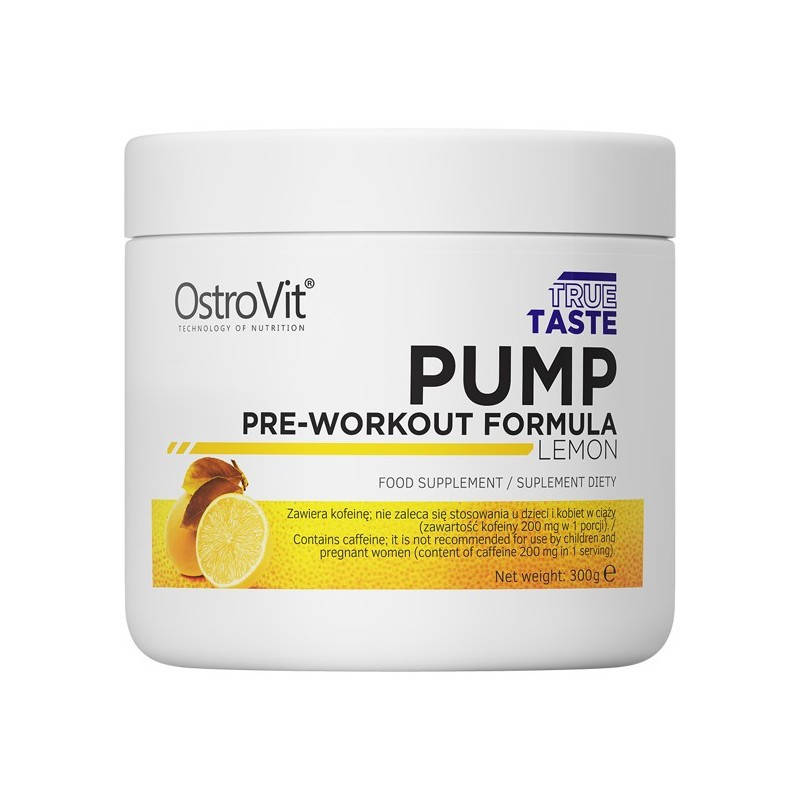 Предтренировочный комплекс OstroVit PUMP Pre-Workout Formula 300 g
Предтренировочный комплекс OstroVit PUMP Pre-Workout Formula 300 g