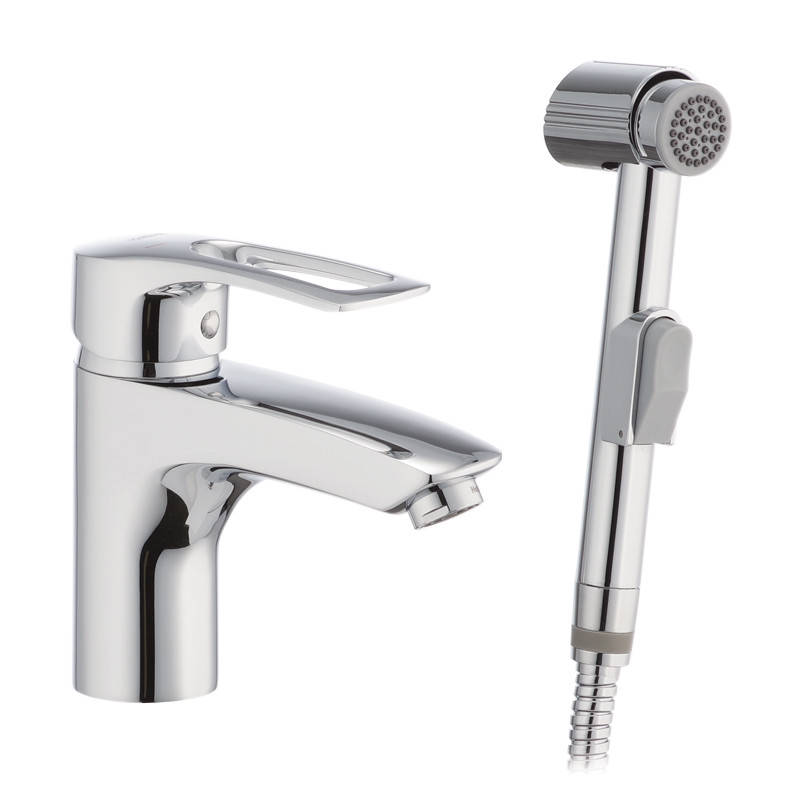 Смеситель для умывальника Haiba GERMES 001 с гигиен. лейкой (HB0918)
Смеситель для умывальника Haiba GERMES 001 с гигиен. лейкой (HB0918)