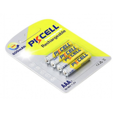 Аккумулятор PKCELL 1.2V AAA 600mAh NiMH Rechargeable Battery, 4 штуки в блистере цена за блистер
Аккумулятор PKCELL 1.2V AAA 600mAh NiMH Rechargeable Battery, 4 штуки в блистере цена за блистер