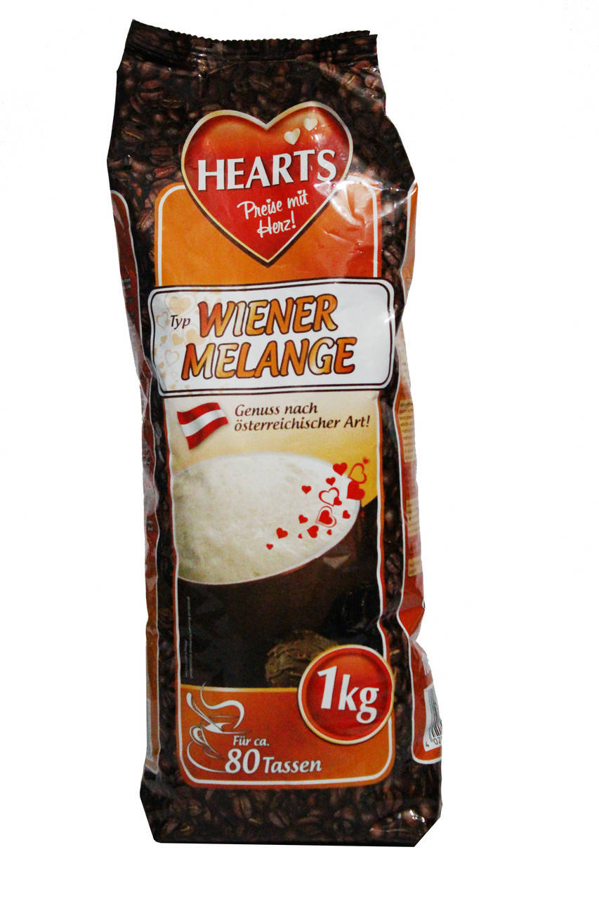 Капучино Hearts Wiener Melange 1 кг