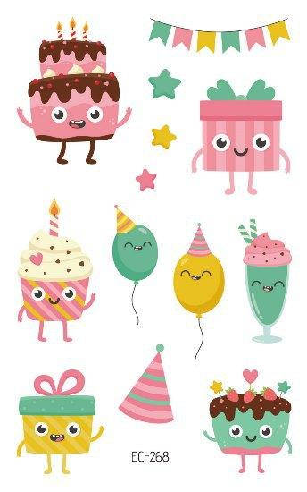 Флеш тату, 12*8 см. Временная. Переводная. Детская. Набор, Милые, Happy Birthday, День Рождения, Праздник,
Флеш тату, 12*8 см. Временная. Переводная. Детская. Набор, Милые, Happy Birthday, День Рождения, Праздник,